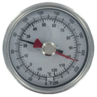 Series BTM3 Maximum/Minimum Bi-Metal Thermometer